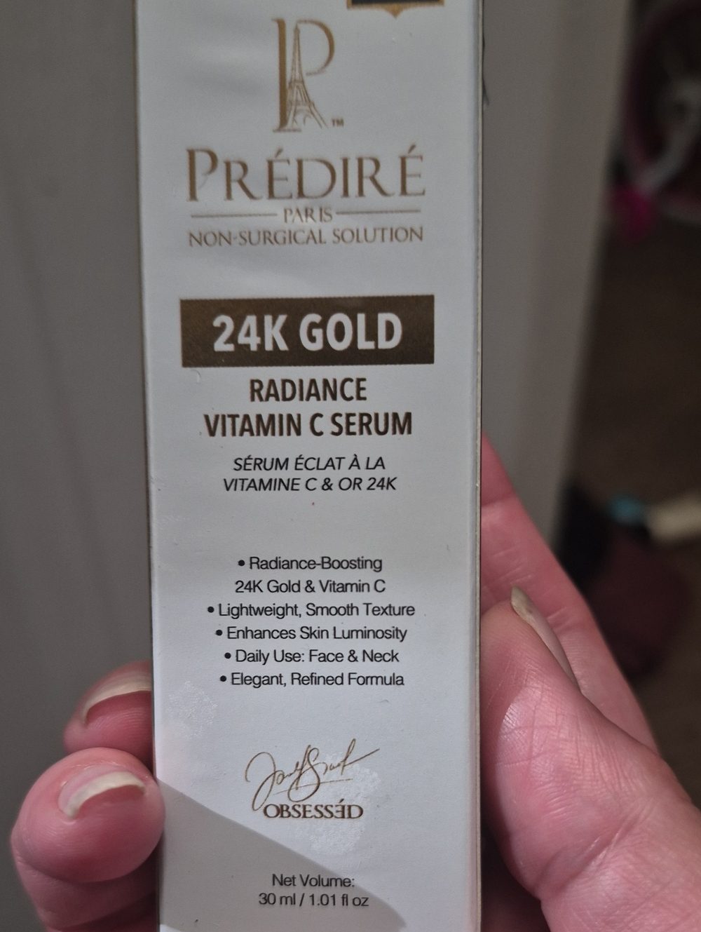 24K Gold Radiance Vitamin C Serum - Gold